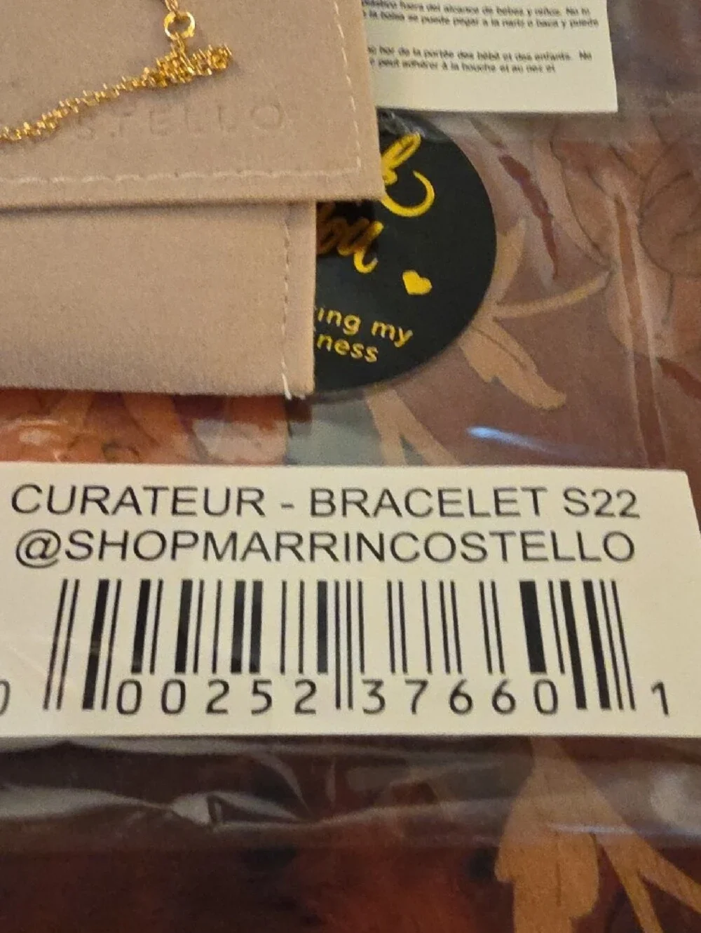 Marrin Costello Curateur Bracelet S22 New